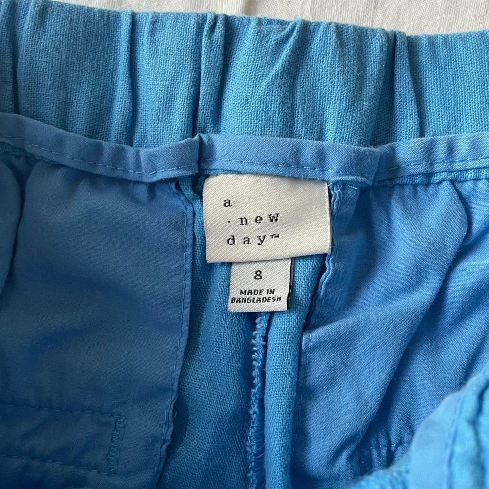 Women’s Casual Shorts Set - Blue and Black